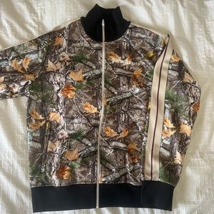 Palm Angels woodland camo track jacket